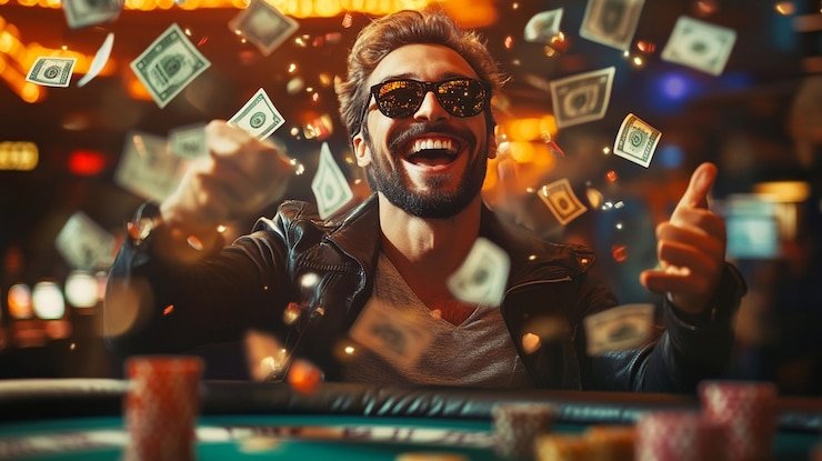 Antarmuka aplikasi bigslot menampilkan dashboard kasino live, slot, dan opsi pembayaran